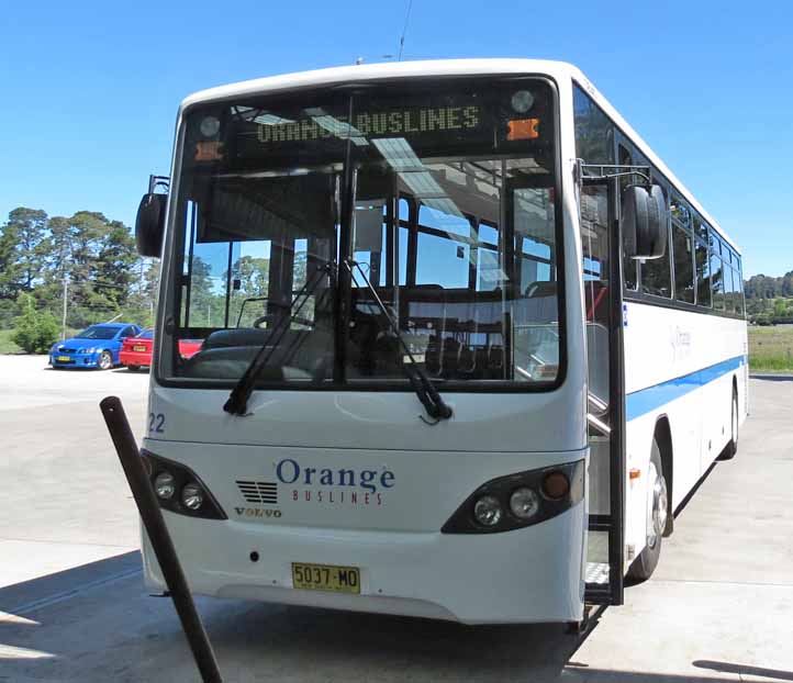 Orange Buslines Volvo B7R Custom SB40 22